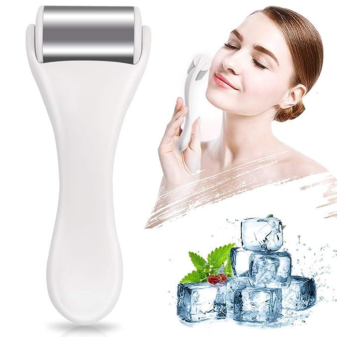 Ice Roller for Face & Eye,Puffiness,Migraine,Pain Relief and Minor Injury,Skin Care Products Stai... | Amazon (US)