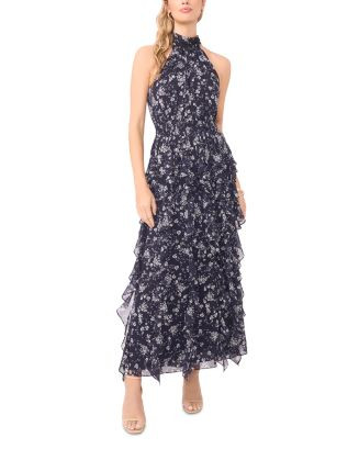 1.STATE Cascading Ruffle Maxi Dress | Bloomingdale's Women | Bloomingdale's (US)