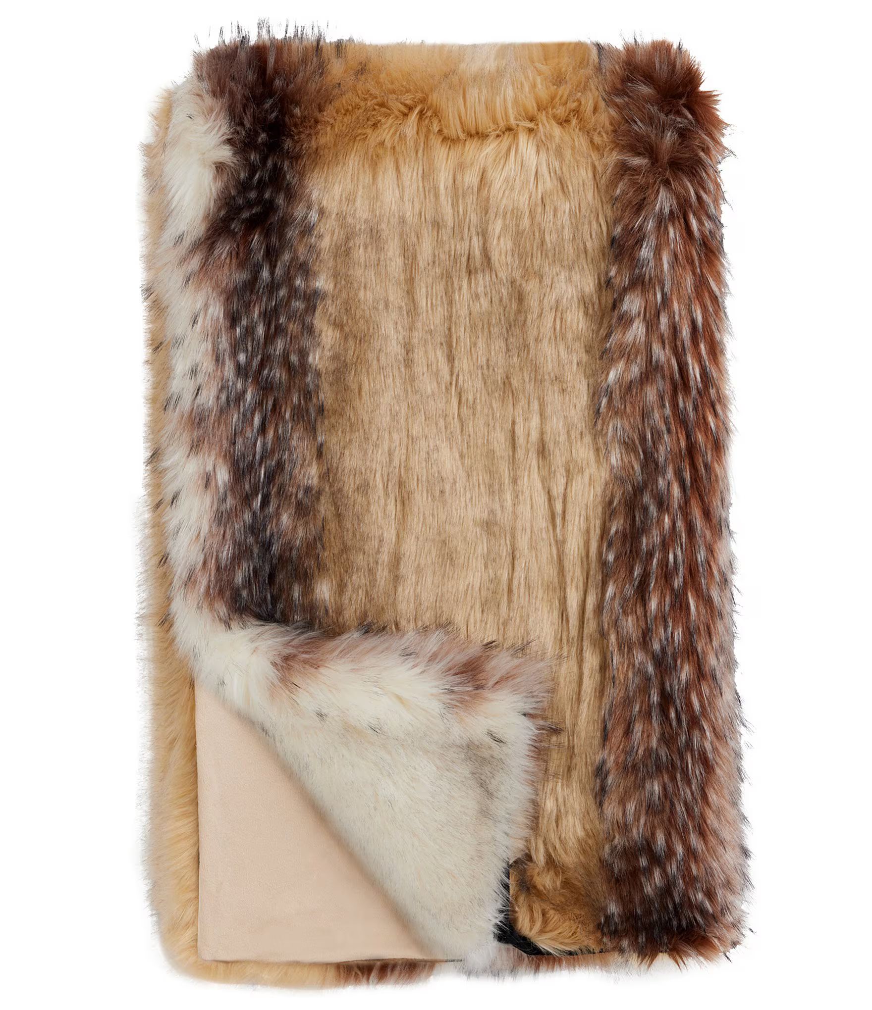 Limited Edition Arctic Wolf Faux Fur Throw Blanket | Dillard's