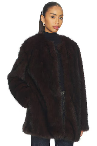 MADISON THE LABEL Marlowe Jacket in Espresso from Revolve.com | Revolve Clothing (Global)