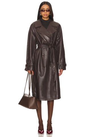 Good American Uniform Trench in Bark003 from Revolve.com | Revolve Clothing (Global)