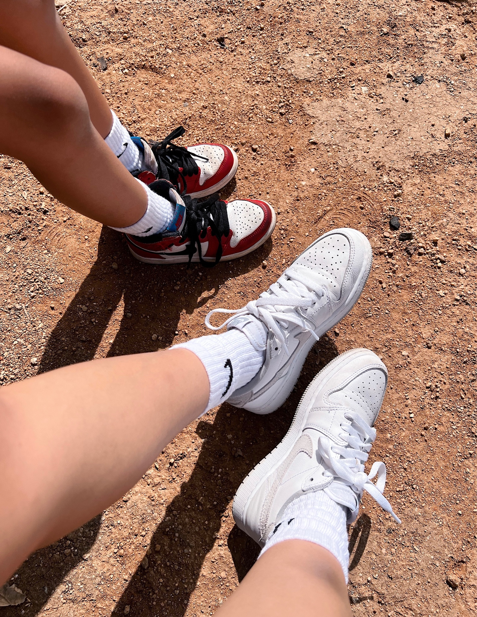 When your daughter wears Nike Crew Socks and Jordan’s, YOU wear Nike Crew Socks and Jordan’s! 

#jordan1 #whitesneakers #jordan1low #mommyandme

#LTKfit #LTKfamily #LTKshoecrush