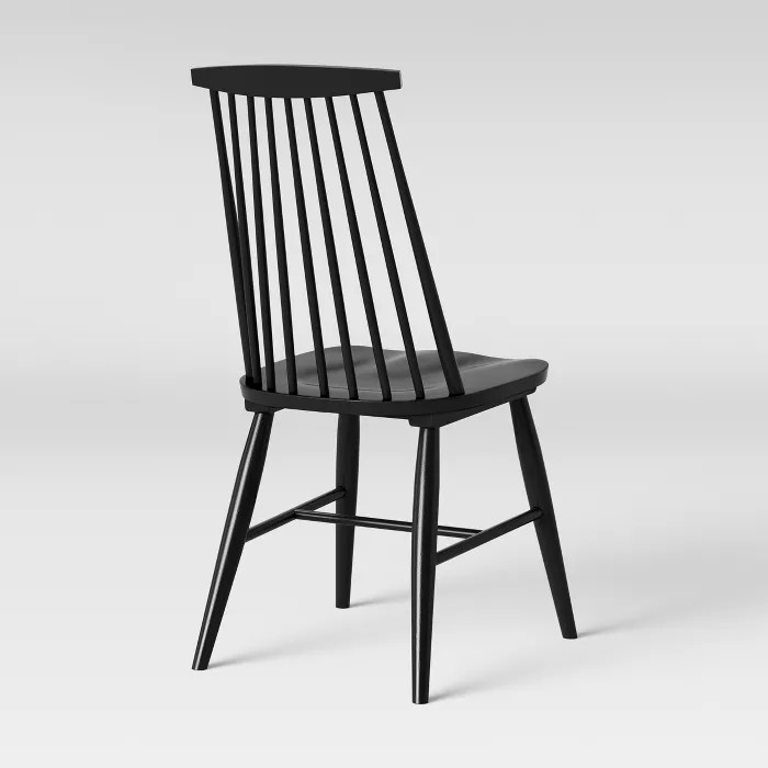 Harwich High Back Windsor Dining Chair Black - Threshold™ | Target
