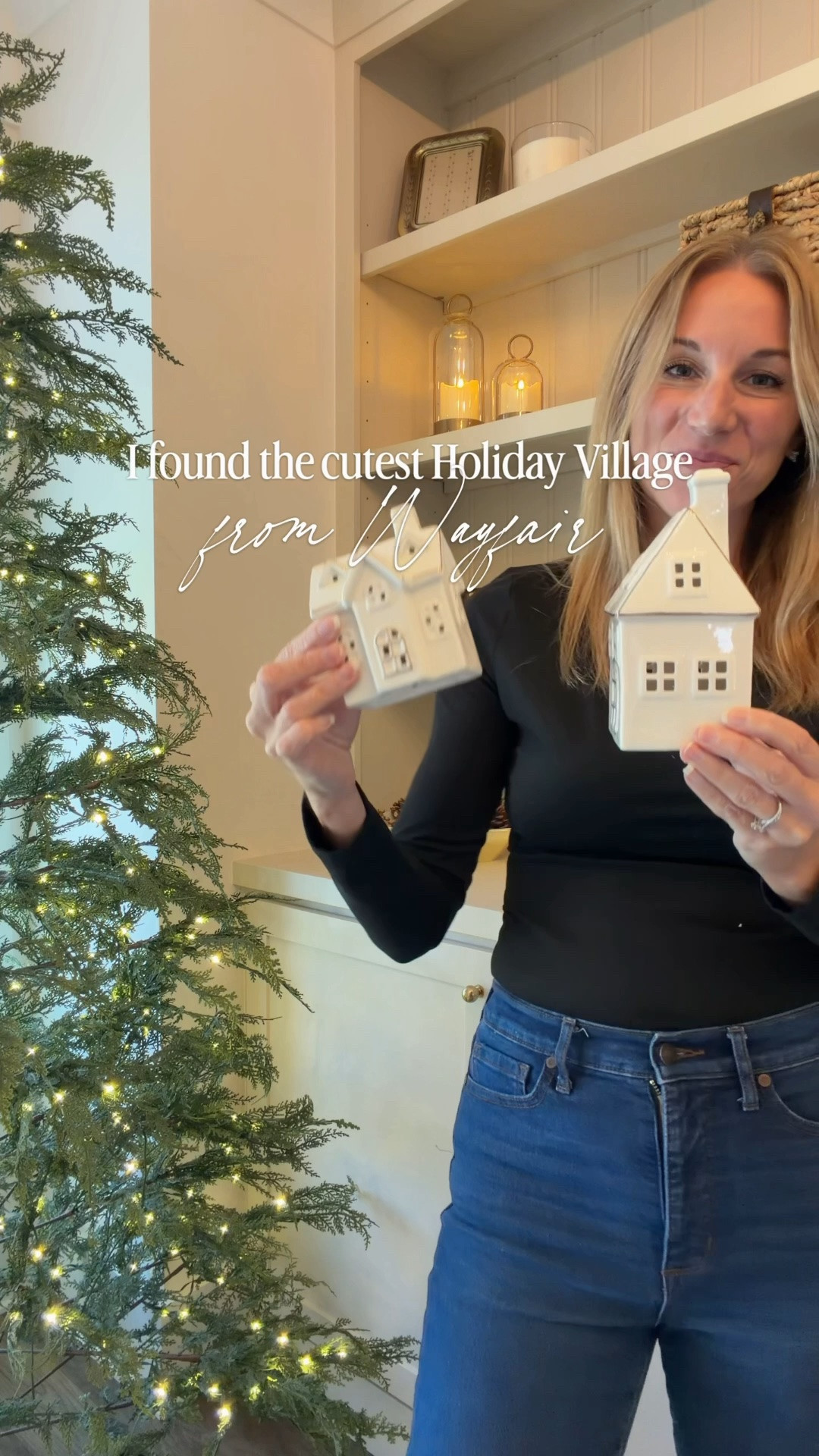 #AD The 2026 Trending Holiday decor from @wayfair! 

I love decorating with timeless Christmas pieces with lots of warm, collected details. From this beautiful stone holiday village, to the drinking glasses that are perfect for hosting, to these beautiful light up trees that can be styled indoor or out! 

I linked ALL of my favorite holiday decor here on LTK so you can shop them before the holiday rush hits!

#WayfairPartner #Wayfair #LTKHoliday #ChristmasDecor #HolidayDecor #ChristmasHome #CozyChristmas #ChristmasDecorating #ModernClassic

#LTKHome #LTKmomlife #LTKSeasonal #LTKHome