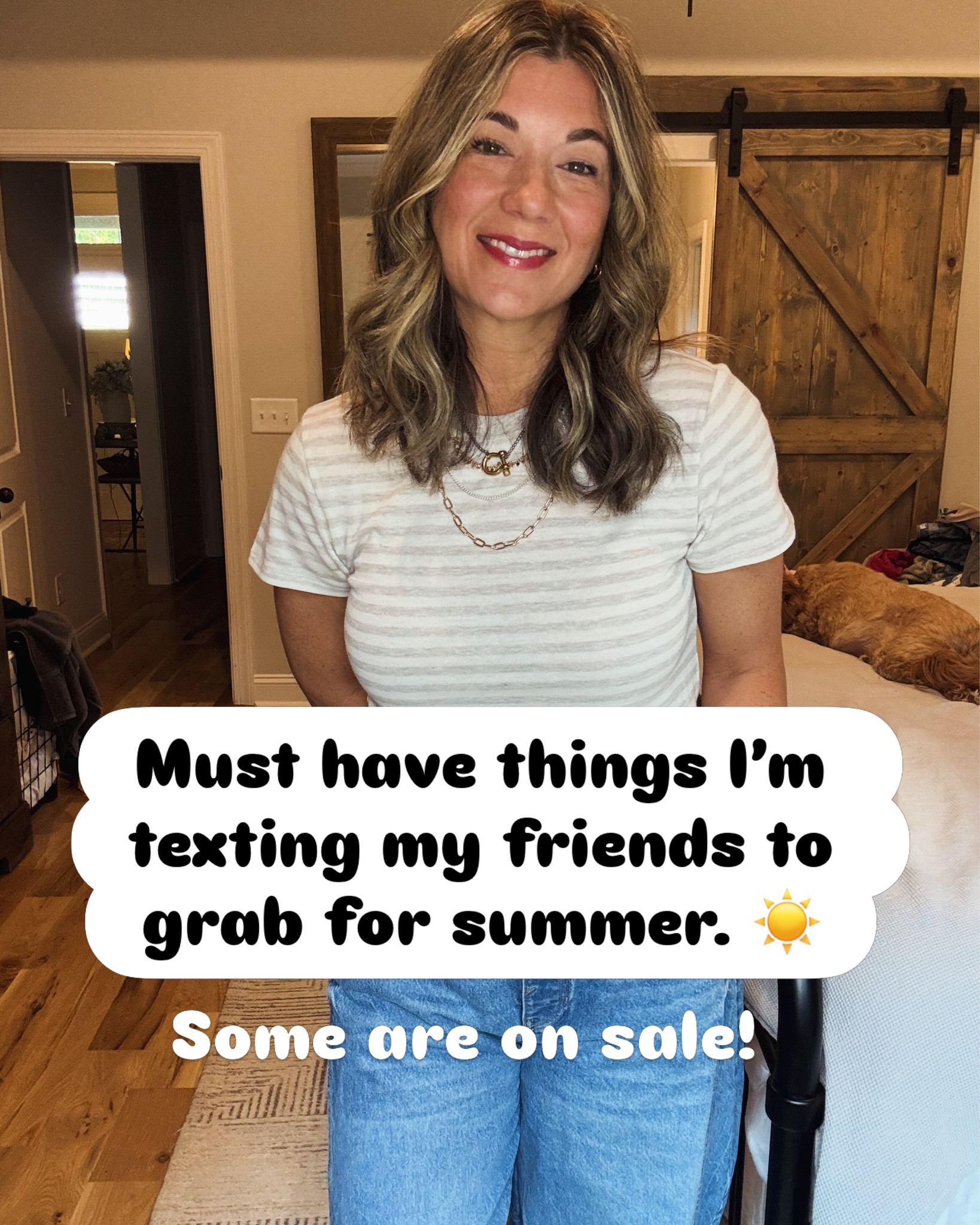 Everything I’m telling my friends to buy for summer 🤍 Flip flops, denim jacket, skinny scarves, bucket bag, pearl necklace, crochet set and summer slides — some on sale this weekend. Tap to shop before it ends! 🛍️

#LTKOver40 #LTKSeasonal #LTKmomlife