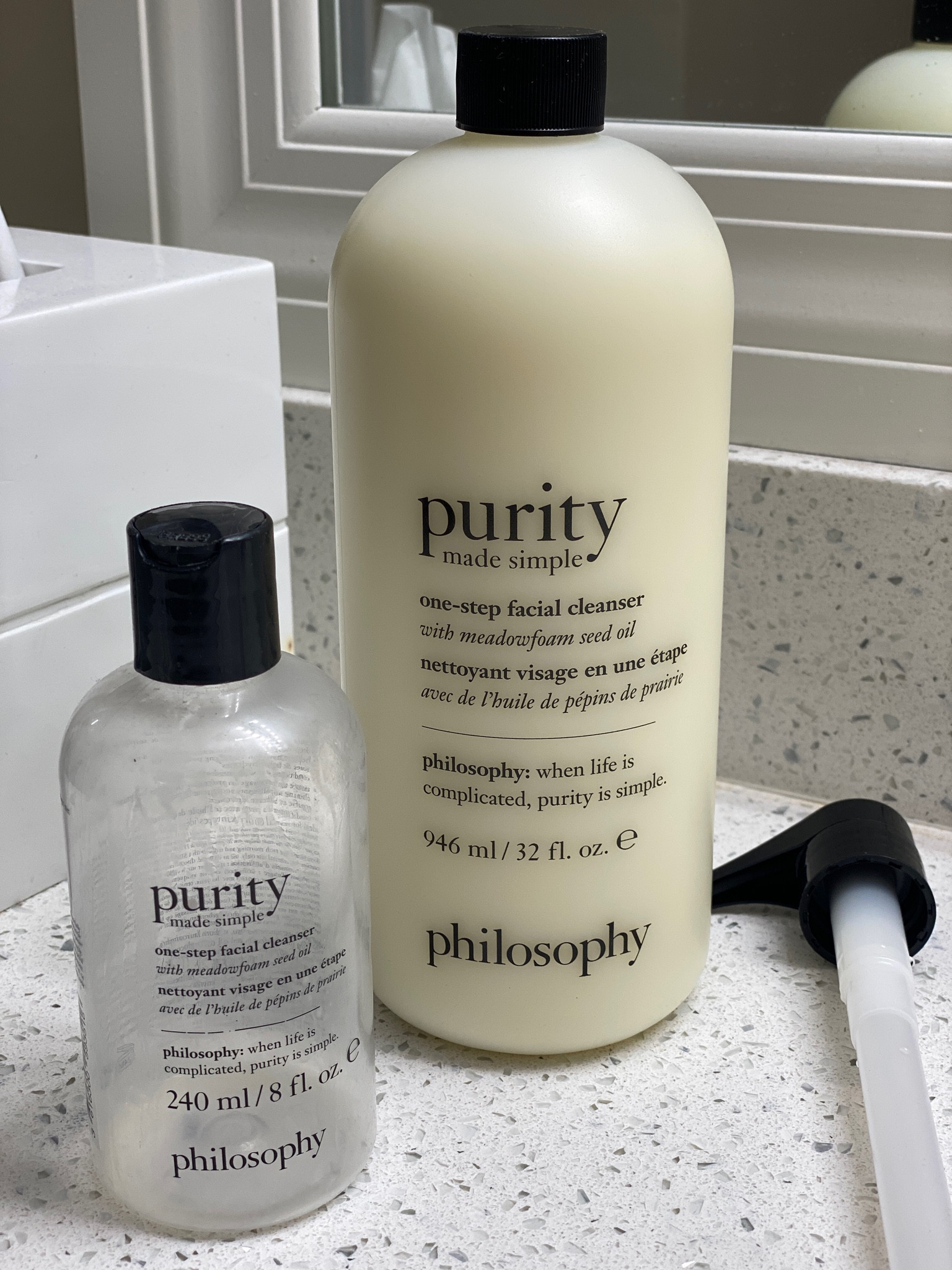 Restock on the best facial cleanser in the game. I refill the 8 oz bottle to use daily. #skincare 

#LTKsalealert #LTKbeauty #LTKfindsunder50