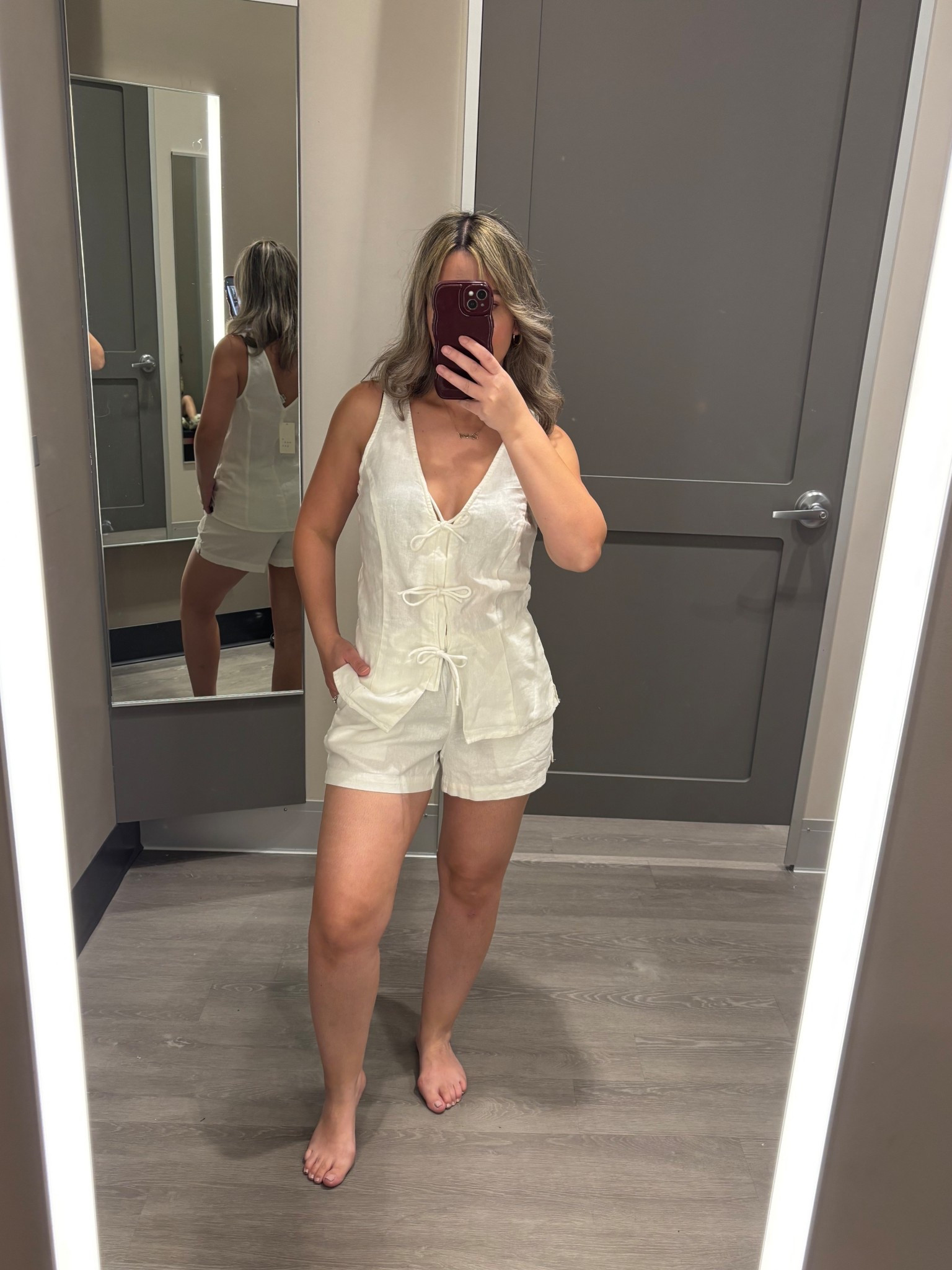 Target linen outfit set from target!✨ wearing XS in set! 

#targetstyle #targetoutfits #targetfinds #targetsale #targetnewarrivals #memorialdayoutfits #linenshorts  #4thofjulyoutifts #4thofjuly #styletip #styleideas #momstyle #outfitlooks #style #casualstyle #tryon #tryonhaul #targettryon #whitesets #linenoutfits #linentop #everydaystyle #memorialdaysale

#LTKSaleAlert #LTKFindsUnder50 #LTKStyleTip
