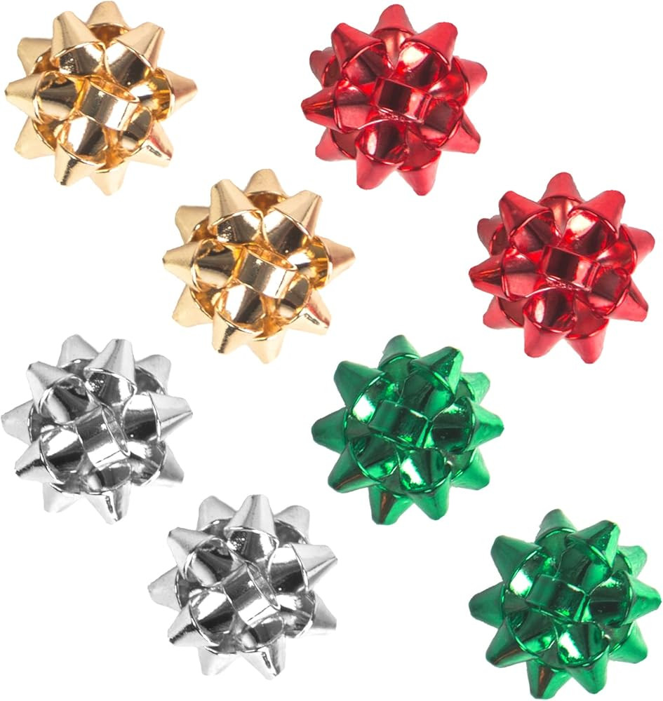 Korlon Christmas Earrings for Women, 4 Pairs Christmas Holiday Earrings for Women, Christmas Gold... | Amazon (US)