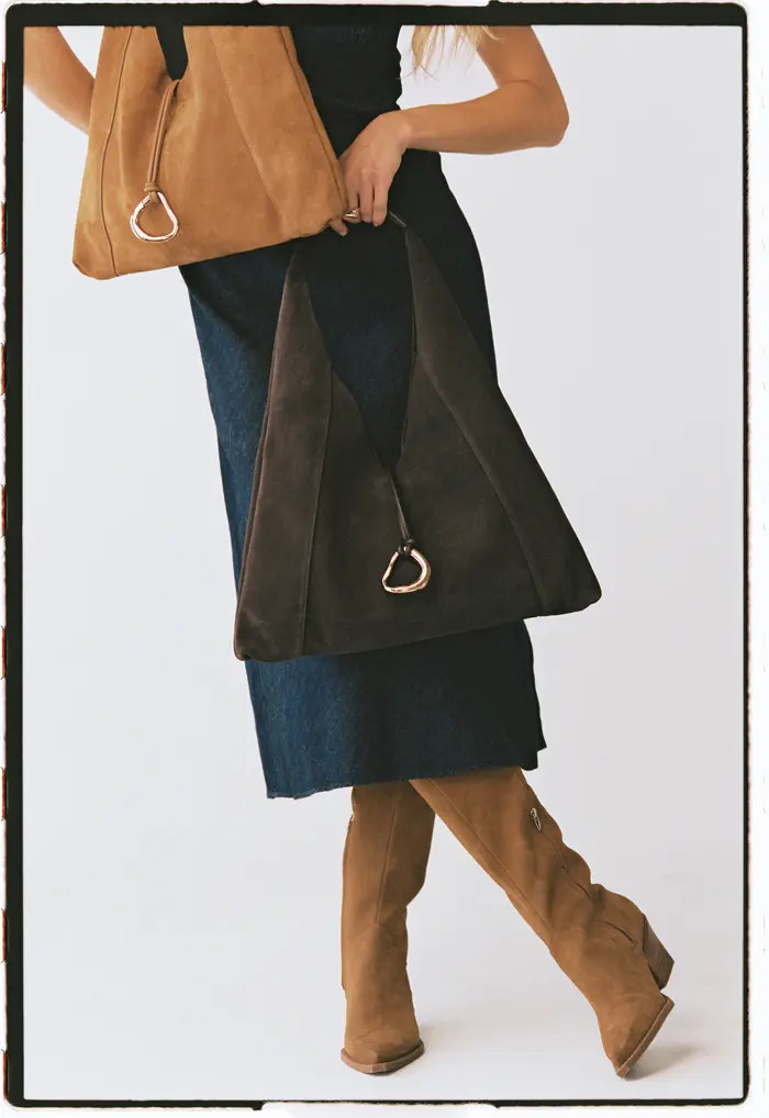 Malin Suede Hobo Bag | Nordstrom