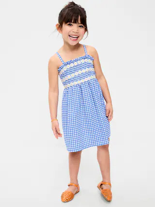 Sleeveless Smocked Dress for Toddler Girls | Old Navy (US)