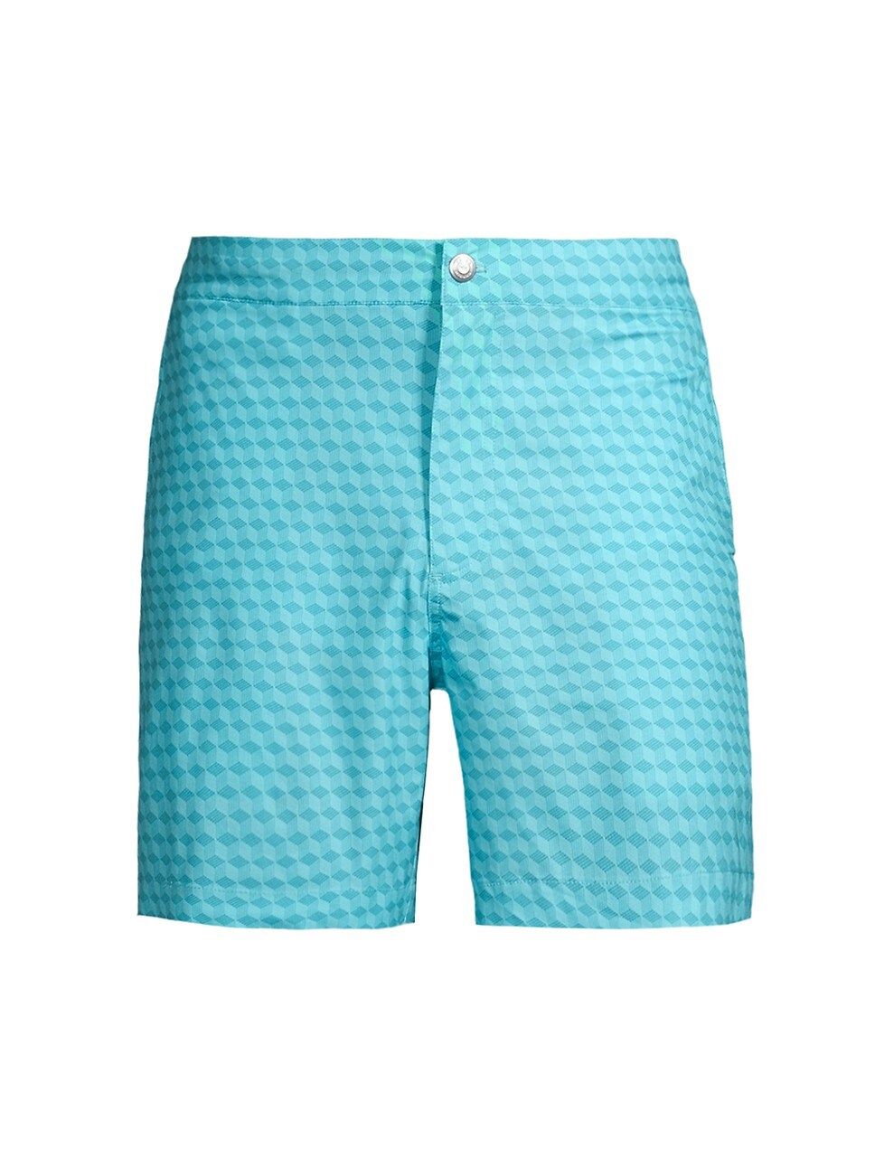 Crown Crafted Chiavari Cube Print Swim Shorts | Saks Fifth Avenue