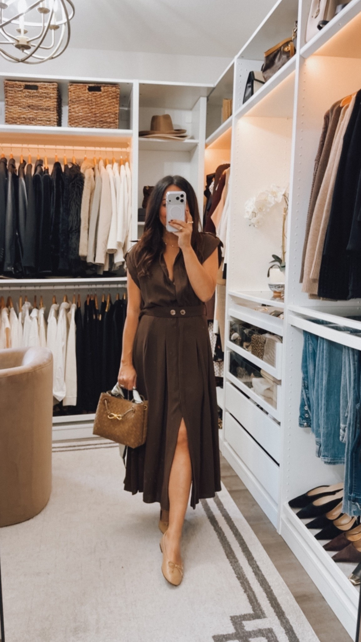 Obsessed with this Zara dress⭐️ modern yet classic. Work, weekend event, casually with sandals and a sun hat for the farmer market. It’s a good one 
Fits TTS I’m in a small 

#LTKOver40 #LTKSeasonal