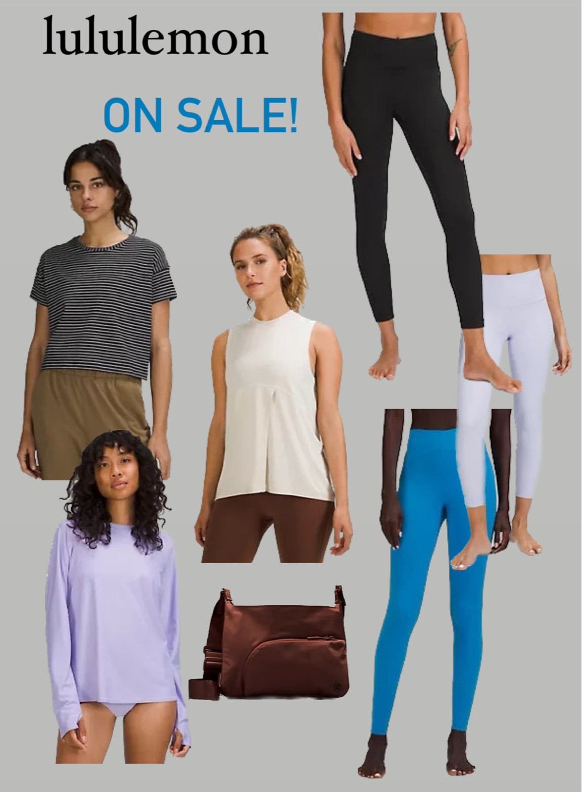 Lululemon sale
Leggings 
Tee
Bag 
Tank 

#LTKunder100 #LTKitbag #LTKsalealert