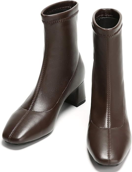 C.Paravano Ankle Boots for Women | High Heel Boots | Ankle Booties Womens | Heel Boots for Women ... | Amazon (US)