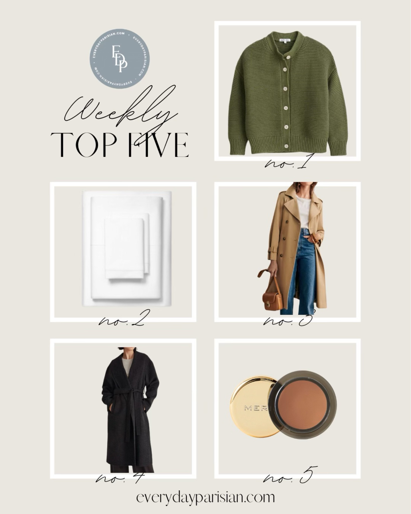 This week’s best sellers include Merit’s eye shadow which is almost sold out! It’s affordable and a fun pop of color. The green sweater can be worn two ways and it’s so cute on. 

#LTKbeauty #LTKSeasonal #LTKover40