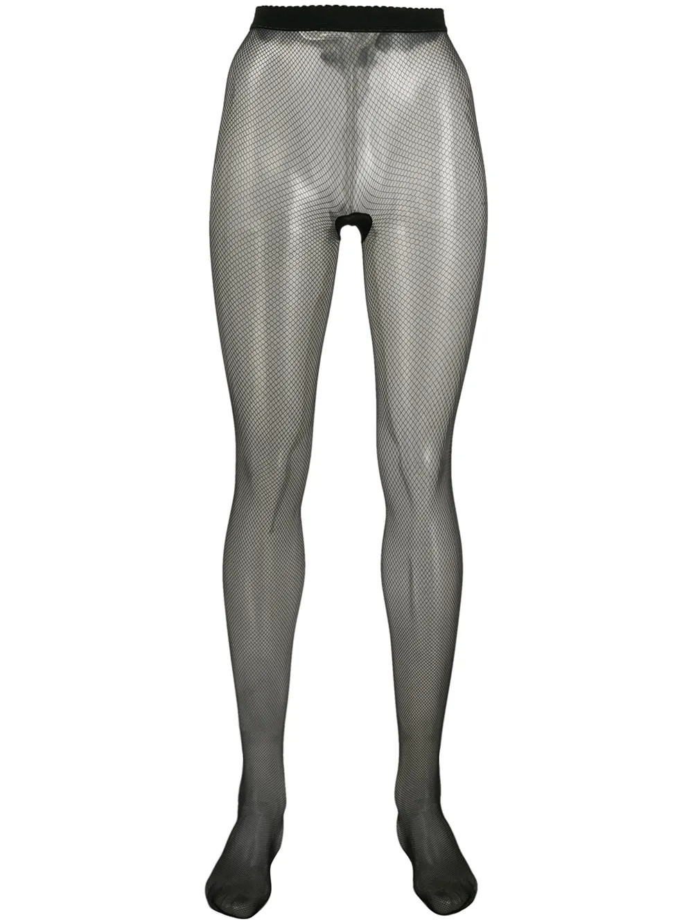 Wolford Twenties mesh tights - Black | Farfetch Global