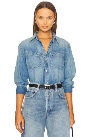 Citizens of Humanity Solene Shirt in Loire from Revolve.com | Revolve Clothing (Global)