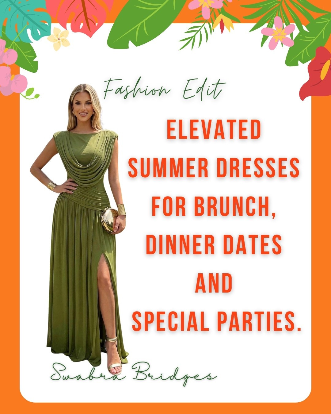 Shop Elevated summer dresses for
Special events.

#LTKPetite #LTKOver40 #LTKMidsize