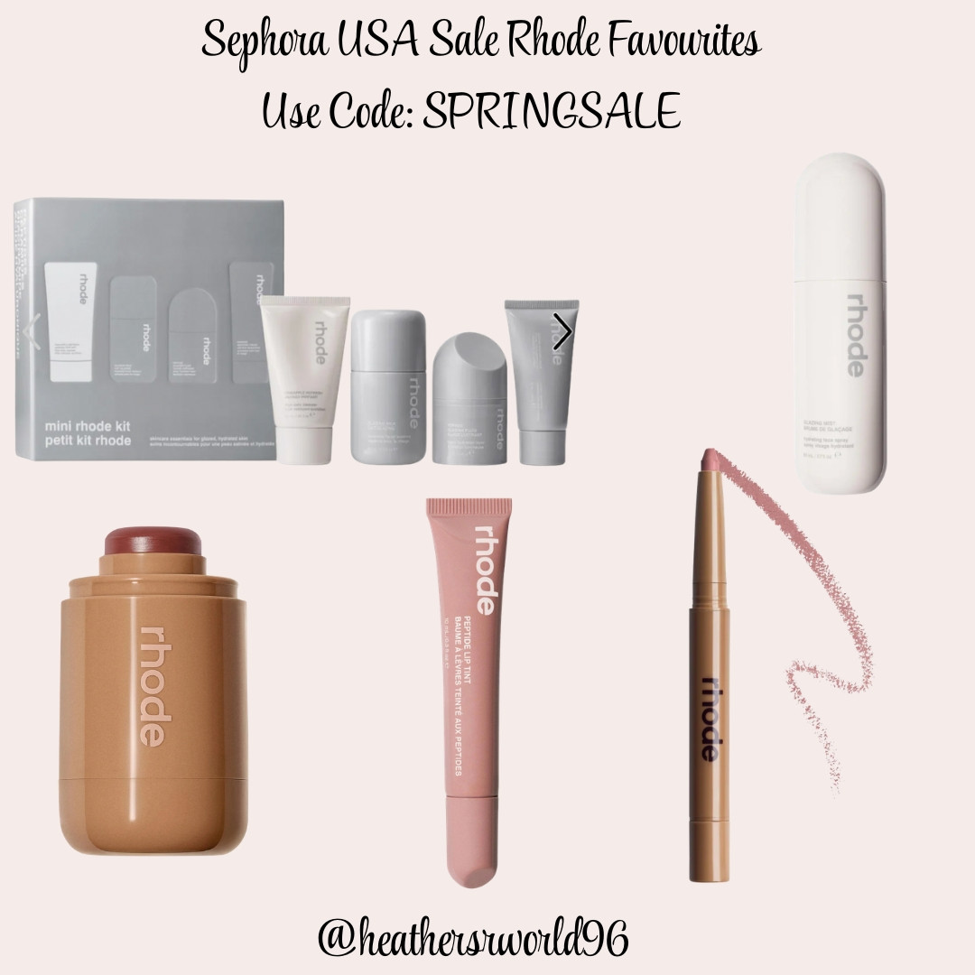 Sephora USA Sale 
Rhode Favourites: Use Code SPRINGSALE 

#sephora #sephorausa #sale #beauty #beautysale #rhode #glazingmilk #pocketblush #blusher #lipbalm  

 #LTKspring #LTKbeauty #LTKsale