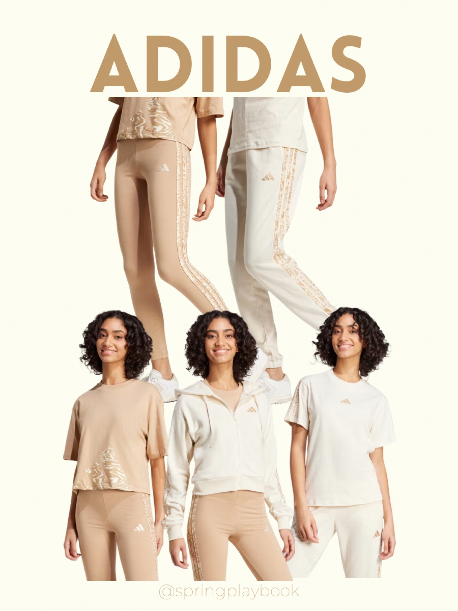 Light neutrals from Adidas, to add to your spring wardrobe. Mix & match basics. 

#createdcolorful #createdcolorfulspring #hocspring #tcispring #pcaspring #lightspring #warmspring #truespring #brightspring #clearspring #paintboxspring #bluespring #cream #beige

#LTKActive #LTKFitness #LTKSaleAlert