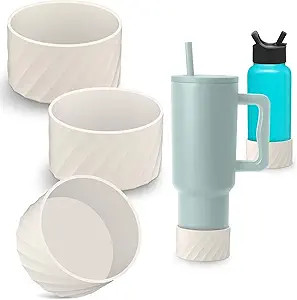 AIERSA 3Pcs Silicone Boot for Simple Modern Trek 40 oz Tumbler with Handle, Protective Water Bott... | Amazon (US)