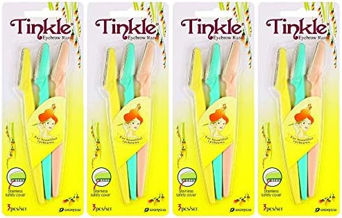 Tinkle Eyebrow Razor - 12 Pieces | Amazon (US)