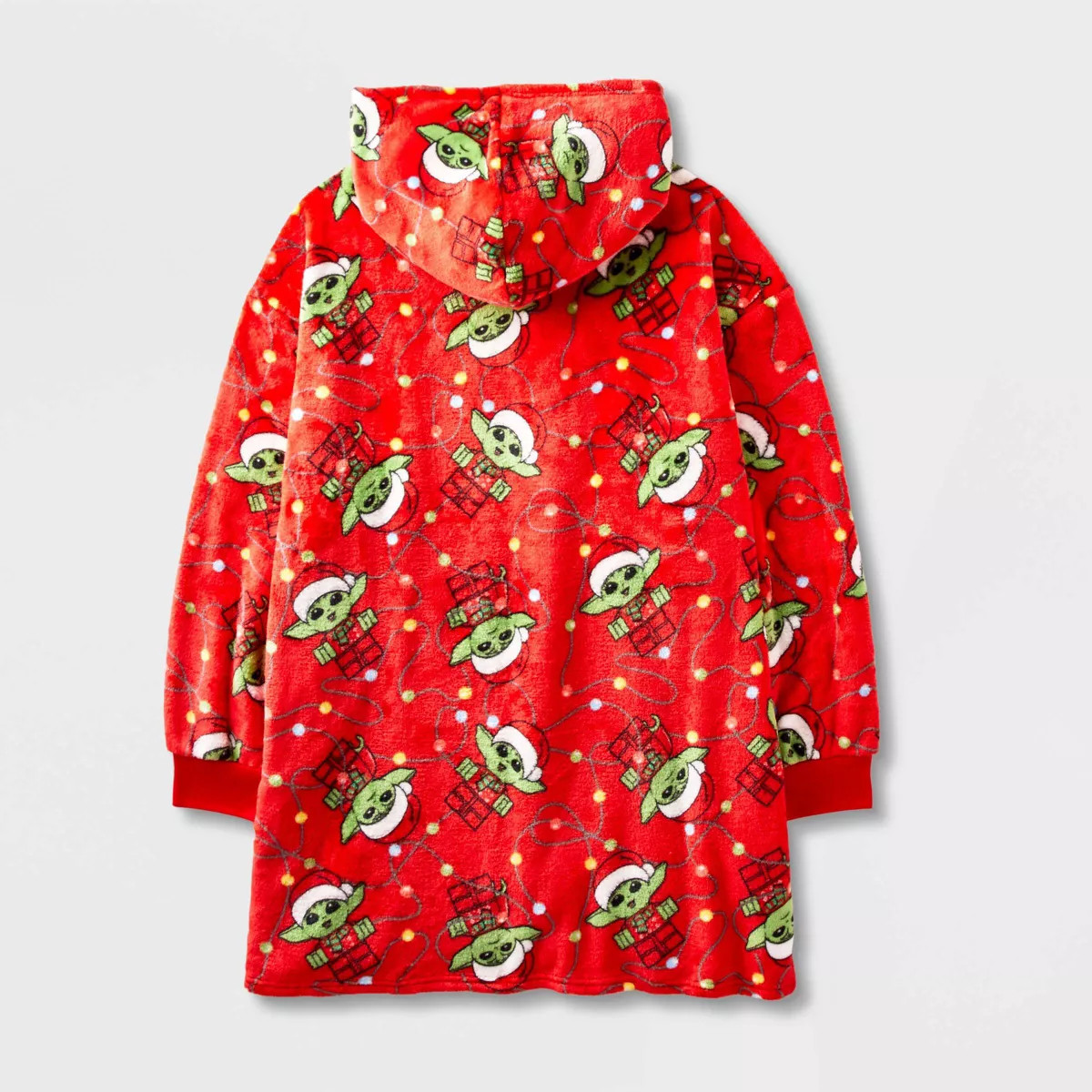 Kids' LEGO Star Wars: The Mandalorian Oversized Hooded Blanket - Red | Target