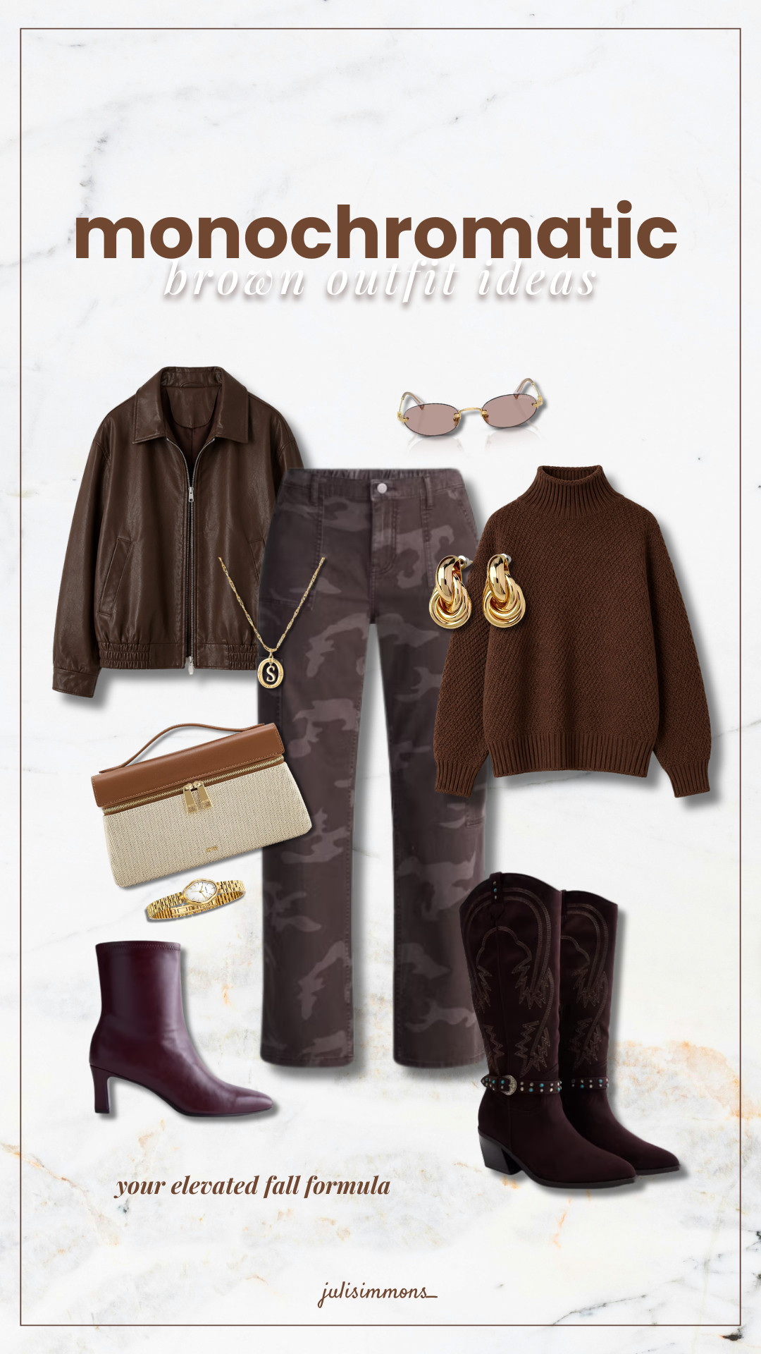 Monochromatic brown for fall 🤎🍂 Casual, chic, and so easy to wear. My kind of midsize mom outfit!

Fall outfit ideas, midsize fall outfits, casual fall outfits, fall fashion, fall style
 

 #LTKootd #LTKMidsize