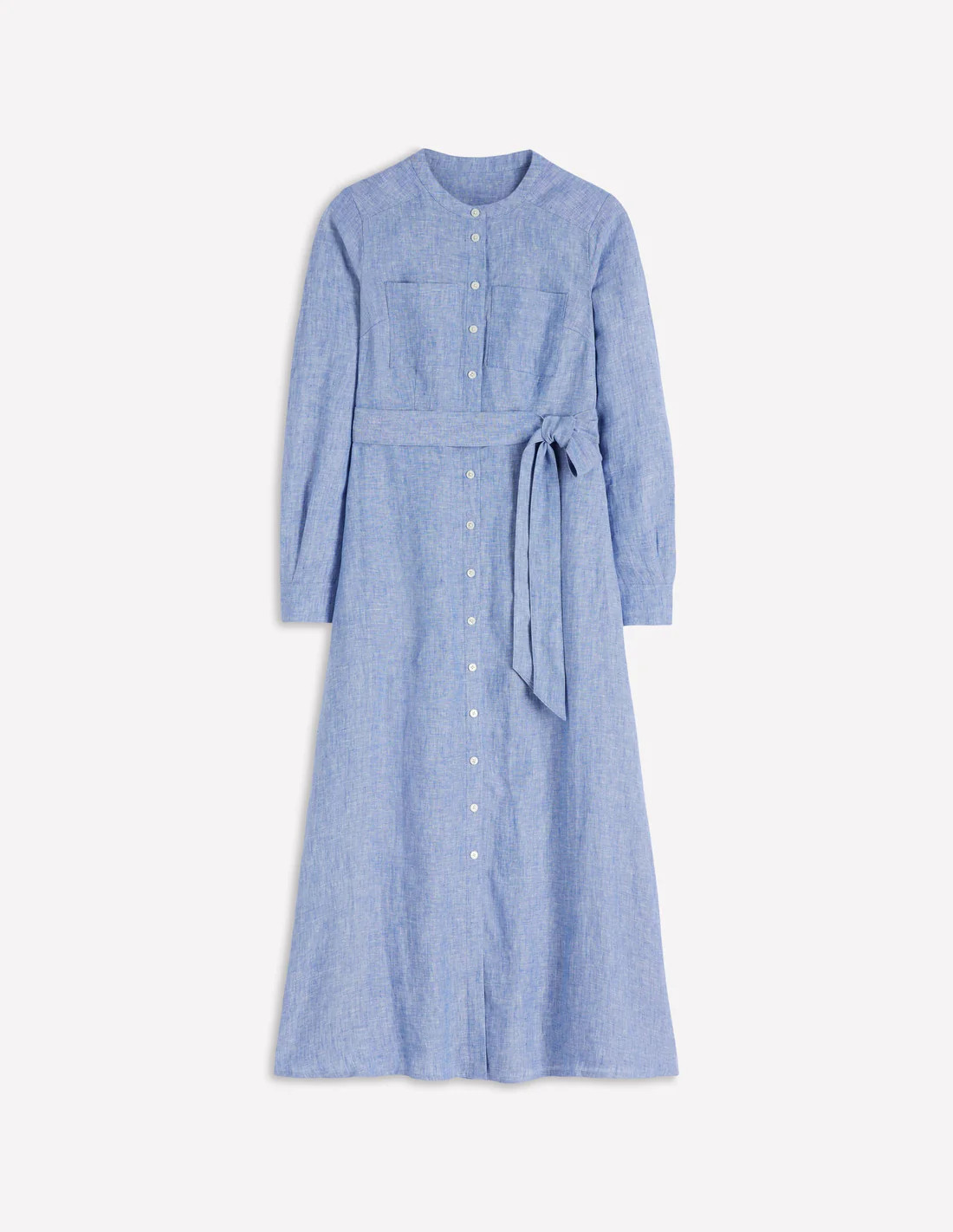 Mollie Linen Shirt Dress-Chambray | Boden (US)