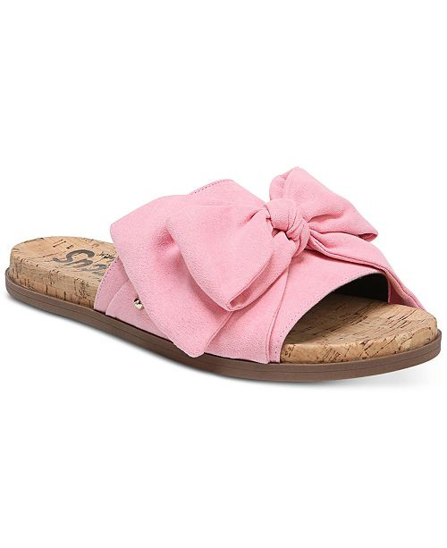 Ninette Knotted Slide Sandals | Macys (US)