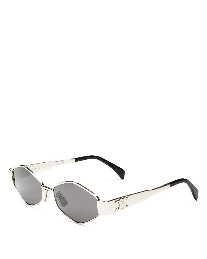 Celine Metal Triomphe Geometric Sunglasses, 54mm | Bloomingdale's (US)