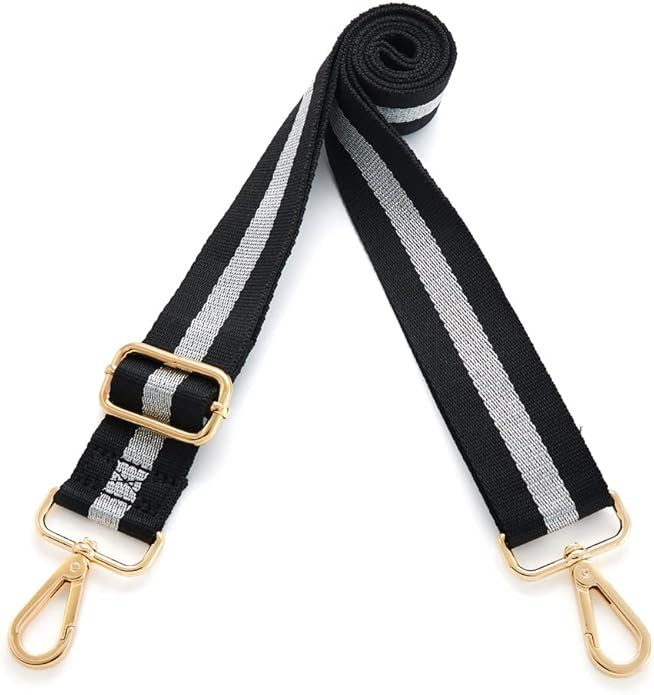 Kolti Purse Strap Replacement Crossbody Handbag Stripe Wide Adjustable | Amazon (US)
