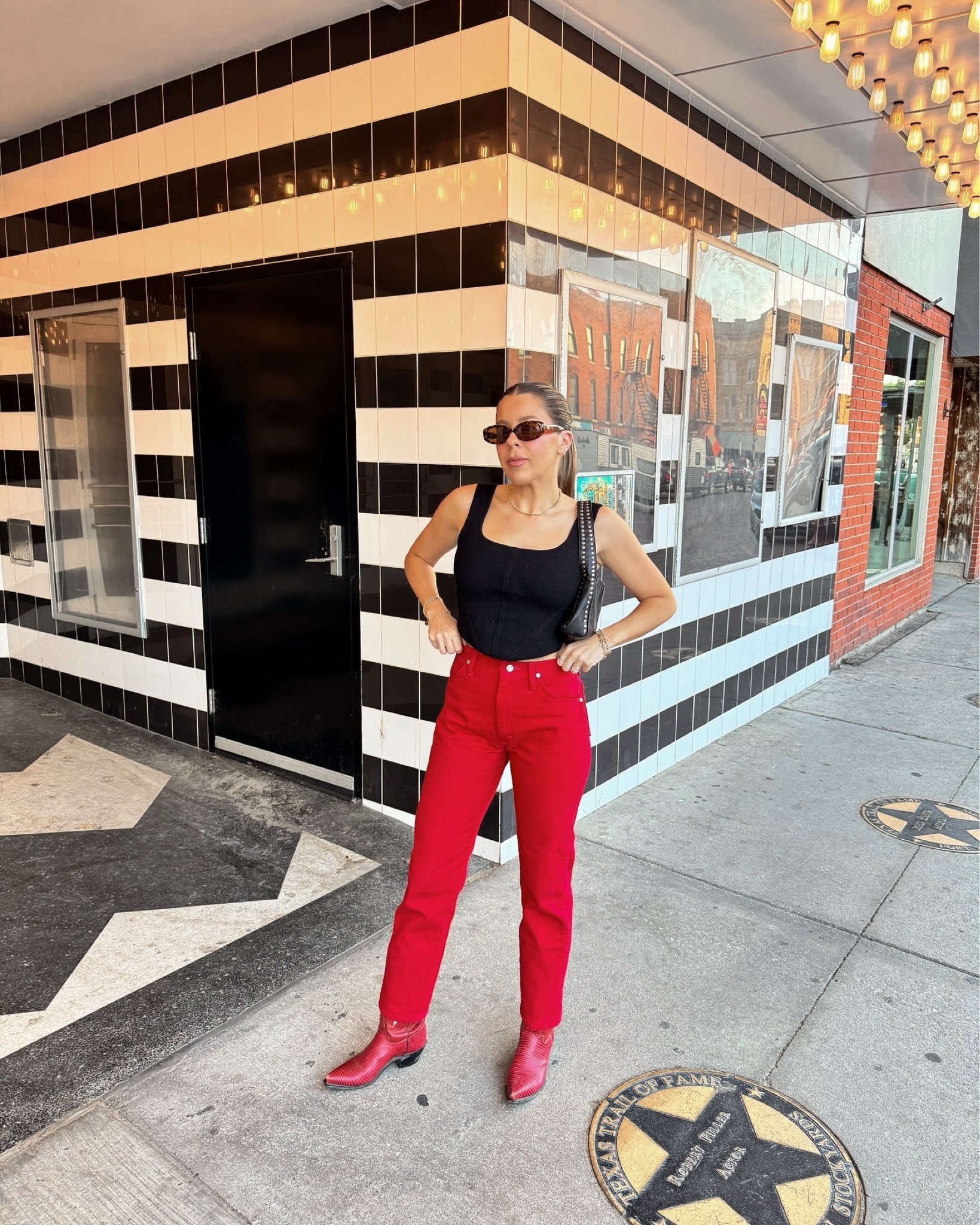 Top: small
Bottoms: vintage wranglers but linked similar 
Boots: vintage but linked similar 

#LTKFindsUnder100 #LTKShoeCrush #LTKSeasonal