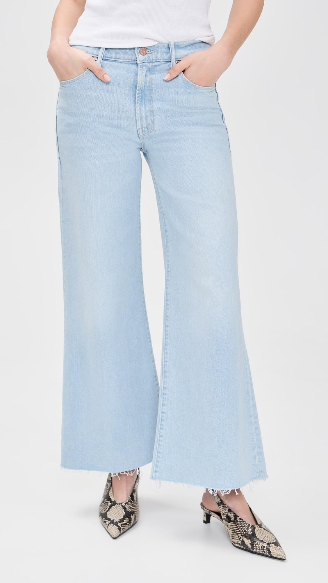 MOTHER The Twister Ankle Fray Jeans | Shopbop | Shopbop