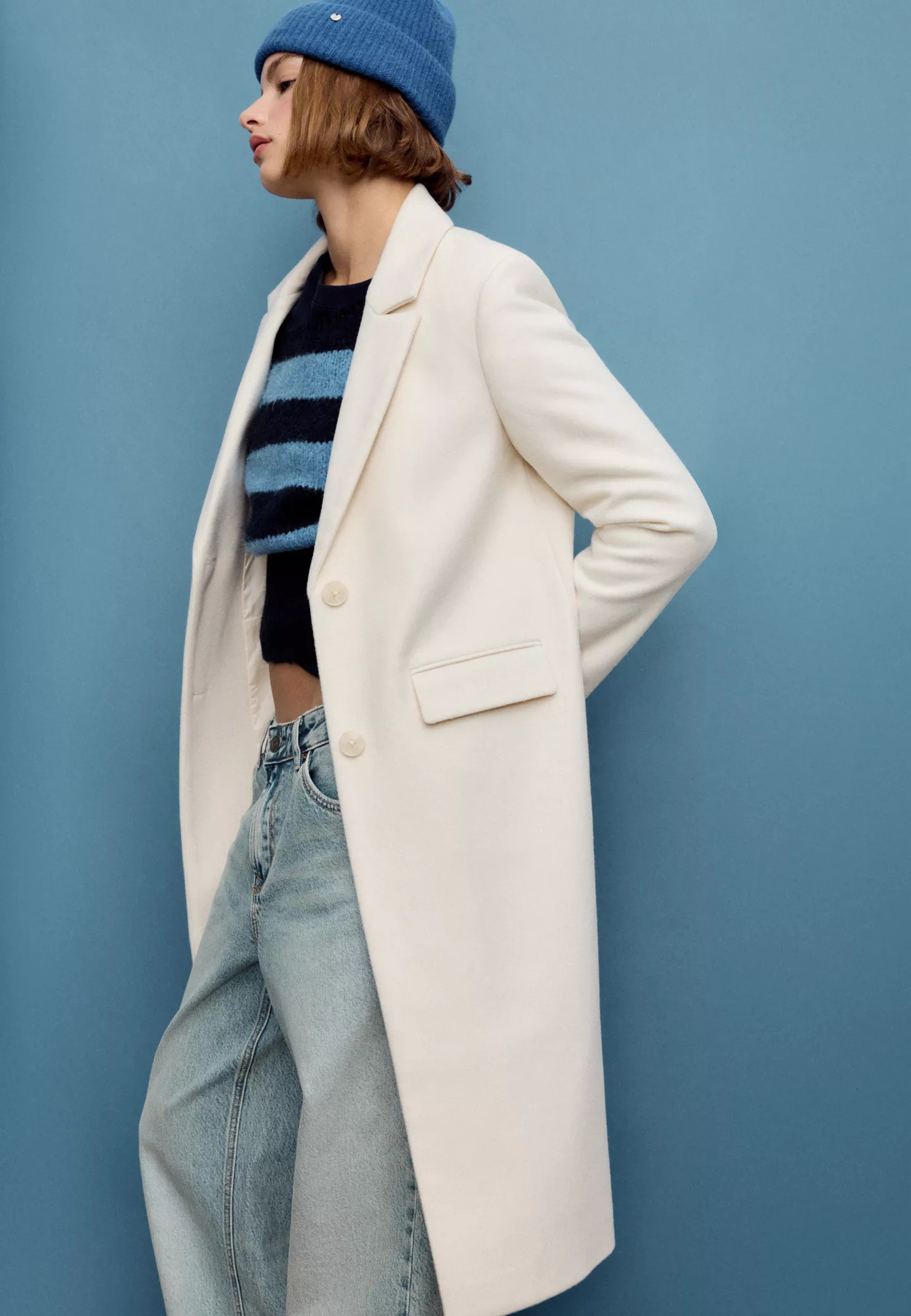 Langer Herrenmantel - Stradimarket für Damen | Stradivarius Deutschland | Stradivarius DE
