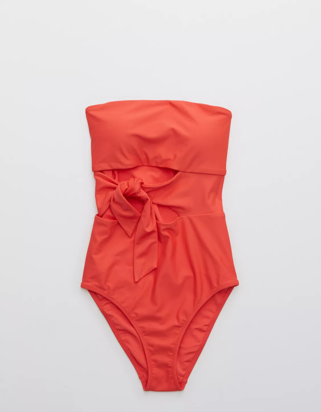 Aerie Wrap Strapless One Piece Swimsuit | American Eagle Outfitters (US & CA)