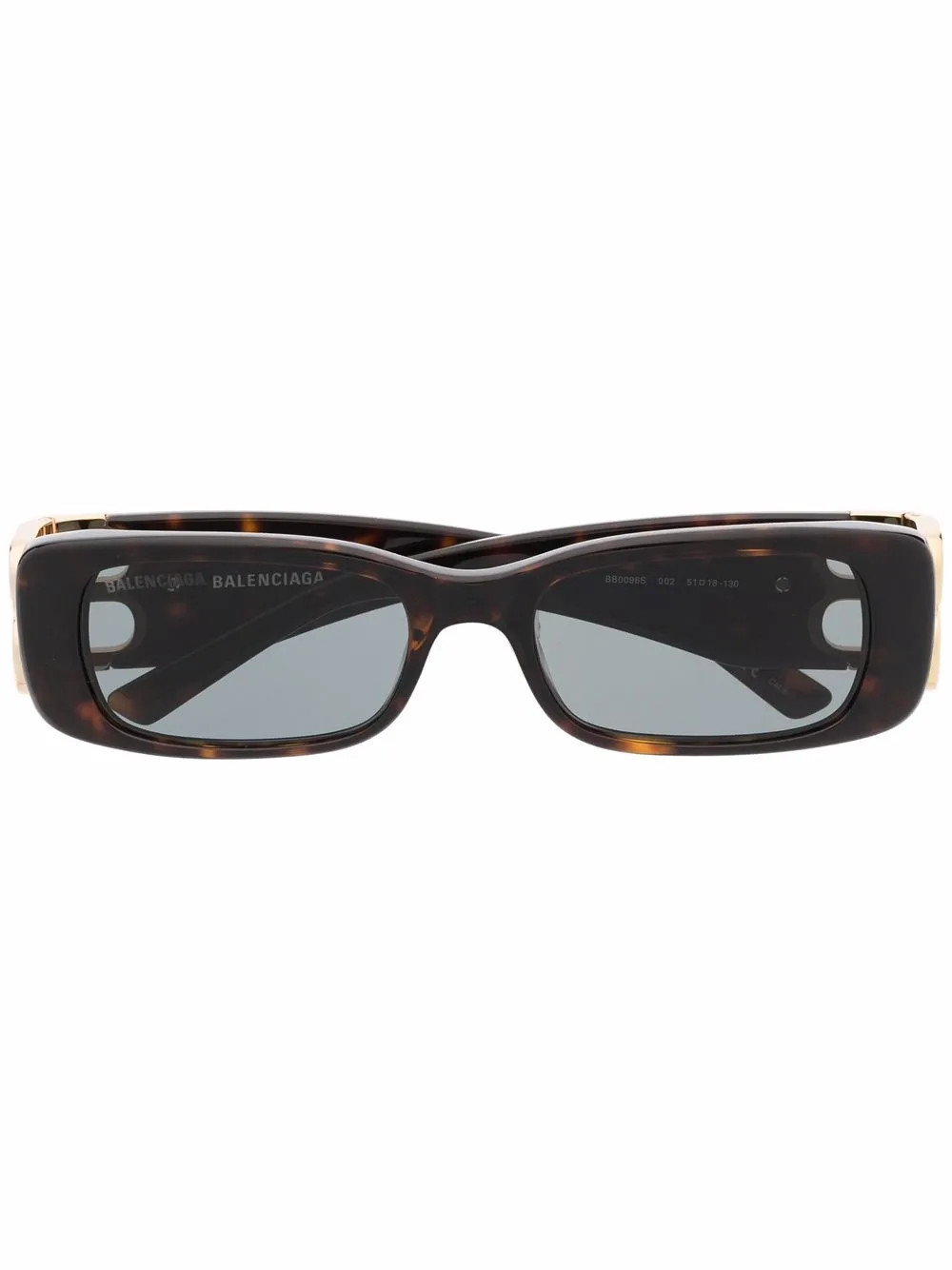 Dynasty rectangle-frame sunglasses | Farfetch Global