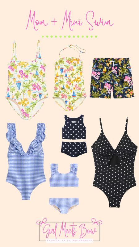 Mom & mini swim finds!  #summer #swim ☀️👙⛱️🕶️

#LTKfindsunder50 #LTKswim #LTKfamily