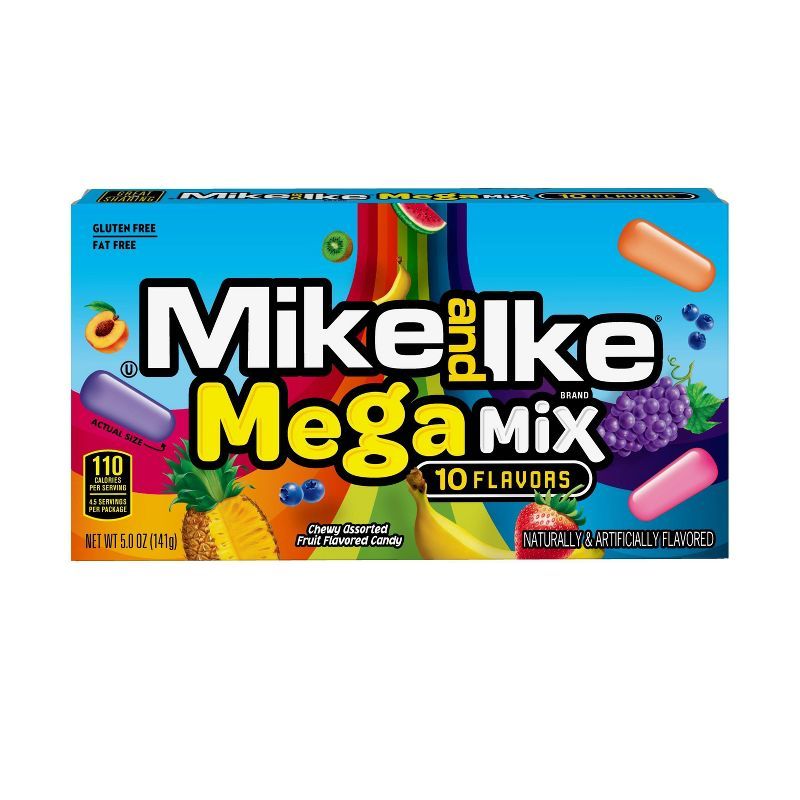Mike and Ike Mega Mix Chewy Assorted Candy - 5oz | Target