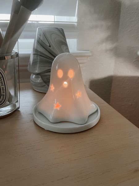 Ceramic Ghost Tea Light Holder 🕯️ 👻 

#LTKHalloween #LTKfindsunder50 #LTKSeasonal