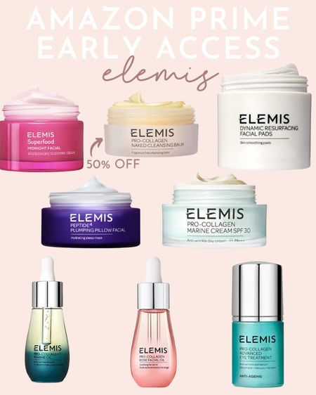 Elemis products are up to 50% OFF!🧖🏼‍♀️ Time to stock up on some of the best skincare products!

#LTKbeauty #LTKsalealert #LTKunder100