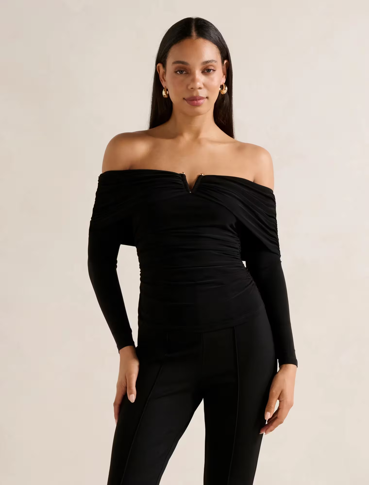 Keely Hardwear Bardot Top | Ever New (CA)