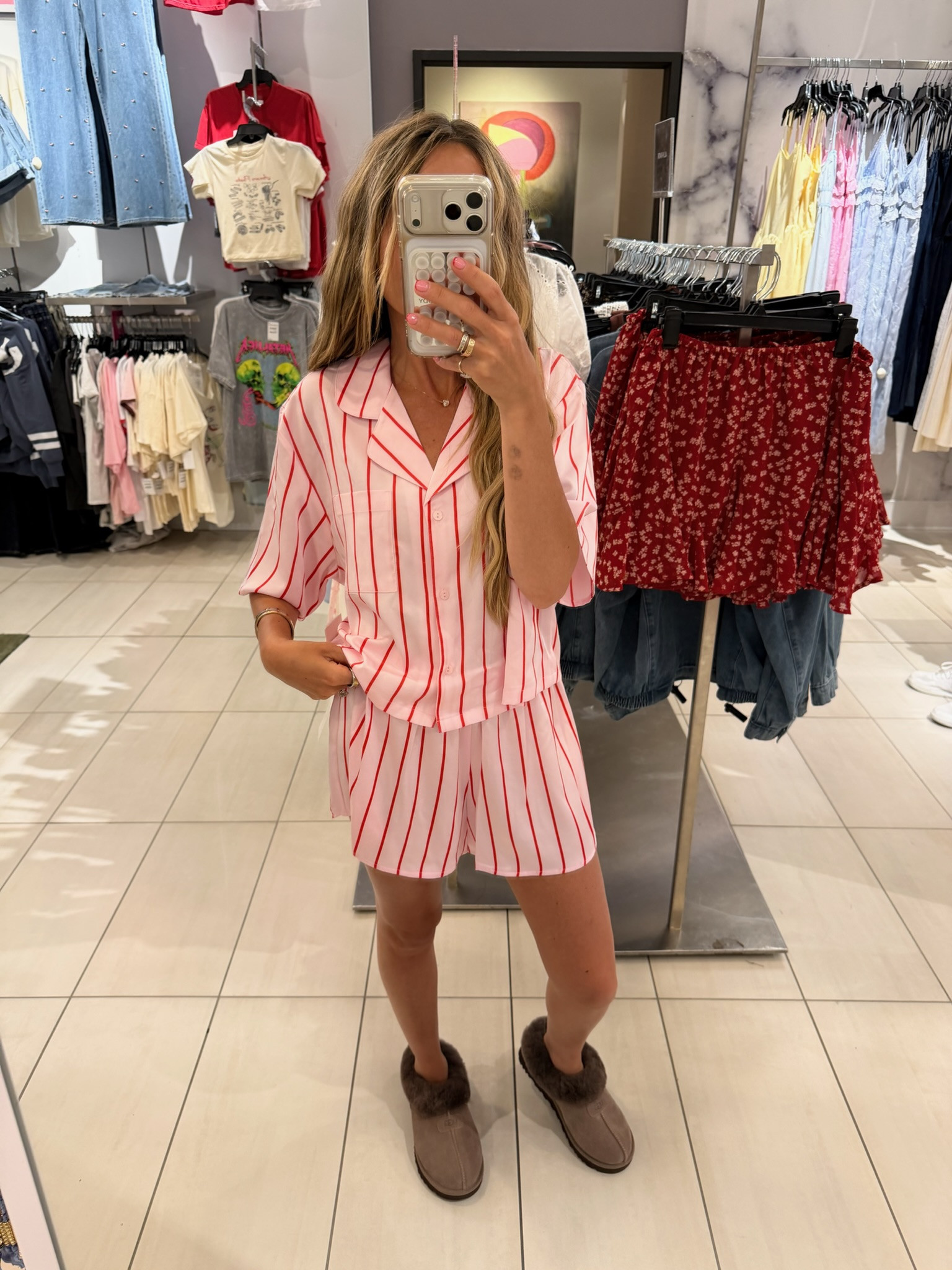 
The material this pjs set is made out of is so luxurious!

Nsale, Nordstrom sale, summer sale, anniversary sale, pajamas, matching set, pajama set, loungewear, sleepwear, petite

#LTKPetite #LTKSaleAlert #LTKootd