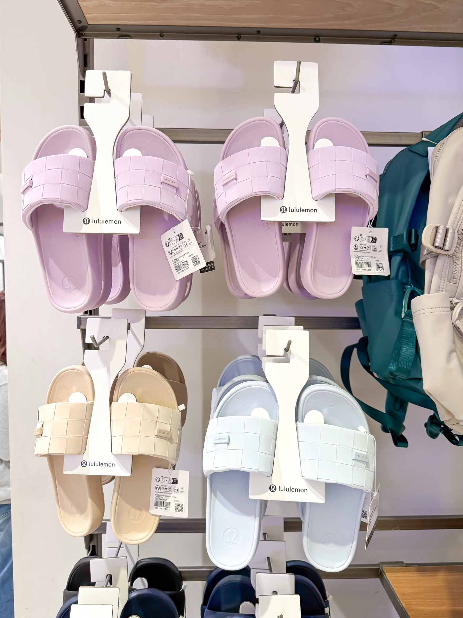 New sandals @lululemon 