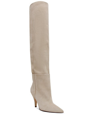 Steve Madden Women's Bellamie Wide-Calf Knee-High Slouch Dress Boots - Macy's | Macy's