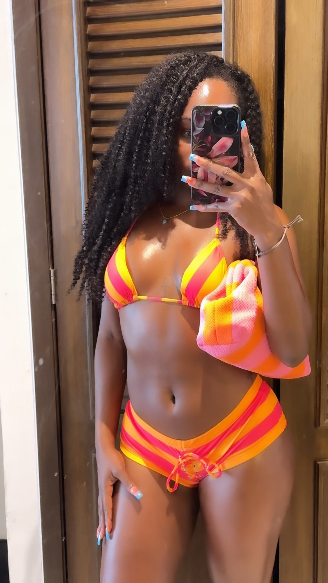 Colorful summer  low rise two piece swimsuit set 🐠👙

#LTKSwim #LTKPetite #LTKgrwm