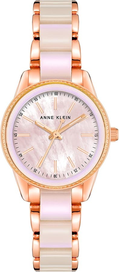 Anne Klein Women's Resin Bracelet Watch | Amazon (US)