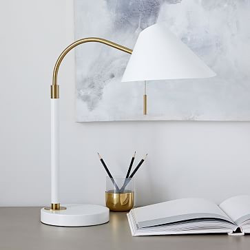 Mid Century USB Task Lamp (21") | West Elm (US)