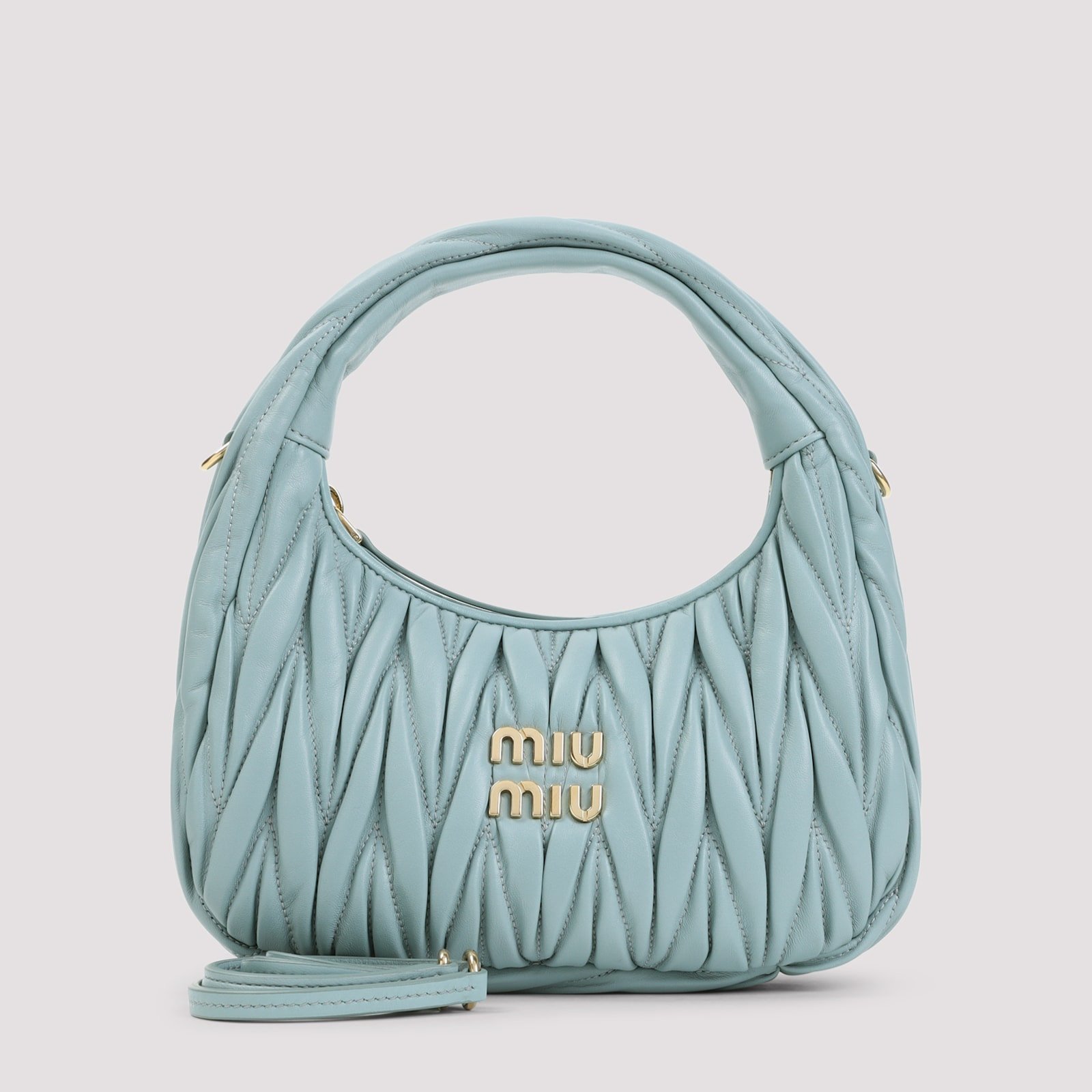 Miu Miu Wander Matelassé Hobo Bag | Italist.com US