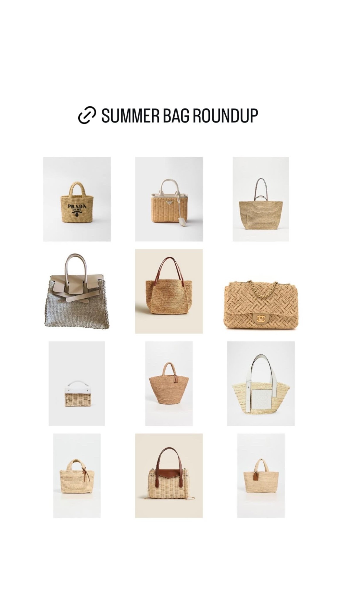 Summer bags. 

#LTKSummerEdit #LTKSeasonal #LTKItBag